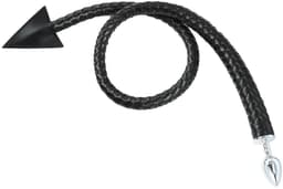 Kiotos - Buttplug en Zweep inéén - Devil Tail Buttplug en Gevlochten Singletail 2-in-1 - — thumbnail 2