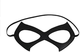 Zwarte kat masker - Half kat oog masker - Make-up bal masker - Rollenspel kostuum feest - Dress-up lederen masker - 2 stuks kostuum — thumbnail 5