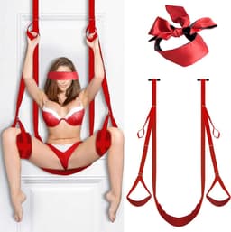 Killogood Erotische blinddoek set rood – voor stellen vanaf 18 jaar — thumbnail 1