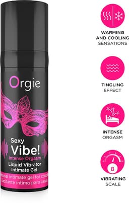 Orgie - Sexy vibe! Intense Orgasm - Liquid Vibrator / Stimulating Gel — thumbnail 14