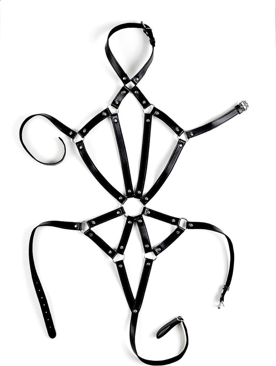 Virgite - Love Hit - Bondage - BDSM - Lingerie - Harnas voor dames mod. 1 — afbeelding 1