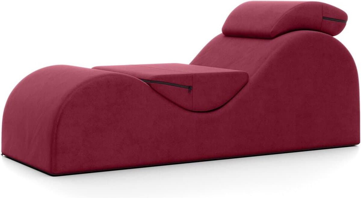 Liefdesmeubels ‘Esse Lounger’ in stijlvol design -Stijlvol ligbed voor comfortabele seks! Esse Lounger Rood — afbeelding 1