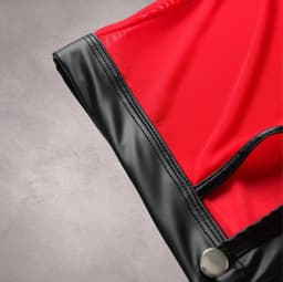 LekkerStout 2-Pack BDSM Boxershorts - Open Kruis - Zwart/Rood - Sexy Herenlingerie | XL | LS266 — thumbnail 9