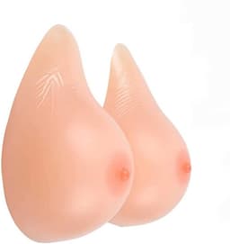 Zelfklevende Siliconen Borstprothese - 2 stuks - Borsten - Borstvergroting — thumbnail 1