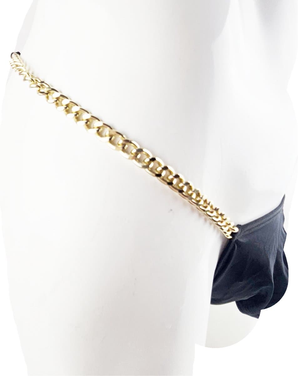 BamBella ® - Slip - maat L/XL - ketting Sexy erotische heren onderbroek mannen ketting — afbeelding 1