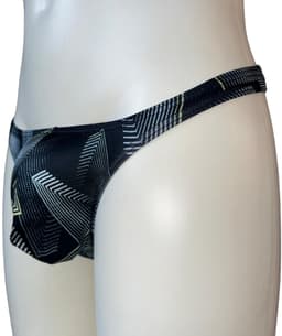 LekkerStout Slim Fit String - Zwart - Sexy Herenondergoed | M | ( LS112 ) — thumbnail 3