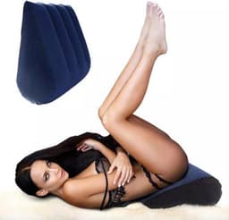 Seks kussen - Inclusief Pomp - Opblaasbaar - Seksmeubel - Voor vrouwen & mannen - Intensere seks standjes - Discreet verpakt - — thumbnail 3