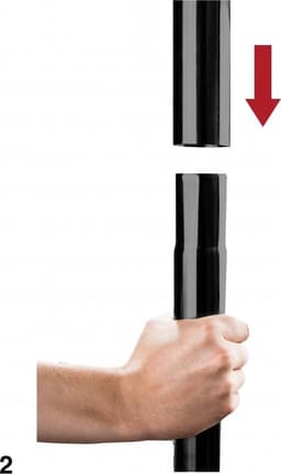 Ouch! Dance Pole - Black — thumbnail 2