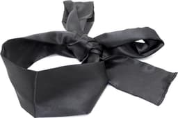 Banoch | Blinddoek Zwart - zacht 150 cm 8 cm breed — thumbnail 13