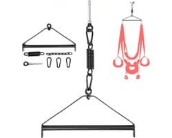 Core® Sex Schommel - Sex Swing Extra Stevig – Seksschommel Met Blinddoek – Zwart - 44cm x 25cm x 11cm