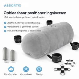 Assortix Premium Intimiteitskussen – Ergonomisch Design – Inclusief Accessoires & Pomp – Luxe Comfort & Ondersteuning — thumbnail 6