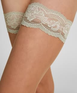 Hunkemöller Stay-ups 15 Denier Kant Groen — thumbnail 4