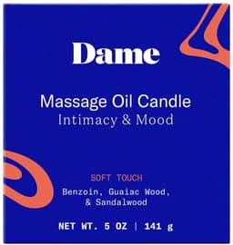 Dame Products - Massage Oil Candle Soft Touch — thumbnail 4