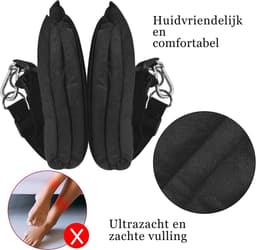Sex Schommel - Sex Swing Extra Stevig – Seksschommel – Seksspeeltjes voor Koppel – Seks Schommel BDSM – Inclusief Seksspeeltjes - Erotiek Toys - Sex Sling – Love Swing – Discreet Verpakt – Zwart — thumbnail 4