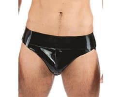 Mister b rubber jock strap black medium