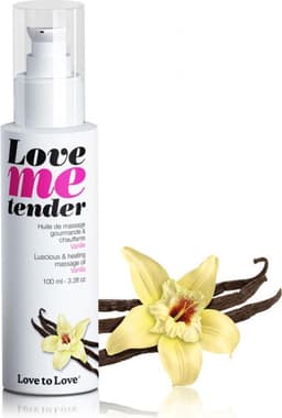 Love me Tender - Verwarmende Massageolie - Vanille — thumbnail 1