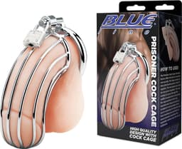 BlueLine – Prisoner Cock Cage – Zilver — thumbnail 4
