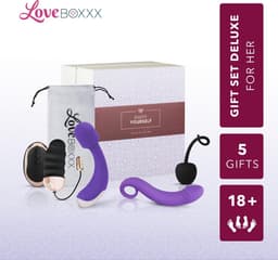 Loveboxxx - Solo Box Women - Erotische Geschenkset - Seksspeeltjes - Toy Set - Erotisch Cadeauset voor Haar - Wit — thumbnail 2