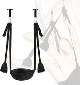 JustFun Seks Schommel - BDSM Sex Toys - Seksspeeltjes voor Koppels - Swing - Erotiek - Zwart — thumbnail 5