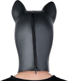 Nooitmeersaai - Latex BDSM hondenmasker - zwart — thumbnail 2