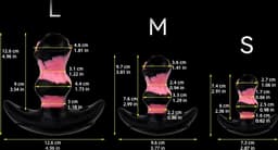 Vibrerende mond gag - Set van 3 - Knevel - 10 vibratiestanden - Paard dildo - Remote — thumbnail 3