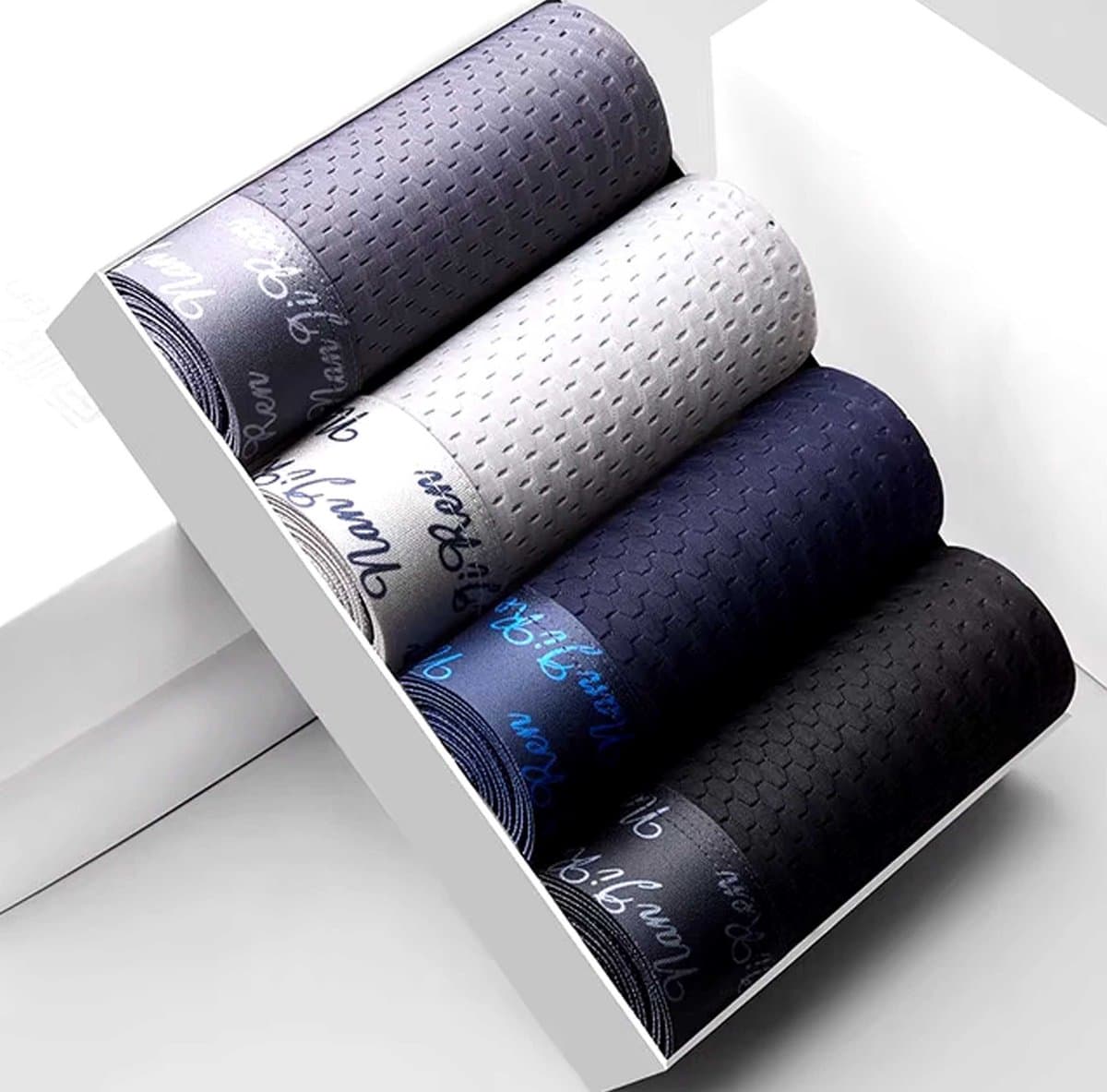 Set van 4 boxershorts - Luxe mannen ondergoed - Ademend - Sexy - Cadeau — afbeelding 1