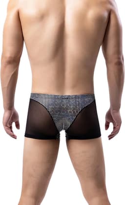 Sexy Heren Boxer - Ondeugend Versierde Mannen Boxershort - Heren Mode | ( L ) | LekkerStout | ( LS216 ) — thumbnail 3