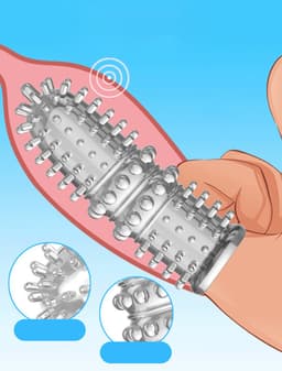 A-Spot Vinger sleeve Siliconen NR4 — thumbnail 3
