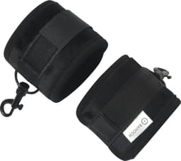 Banoch Cuffs & Blindfold | Zachte BDSM Handboeien met Klittenband | Zwart | Comfortabel & Verstelbaar | Inclusief oogmasker | bondage — thumbnail 7
