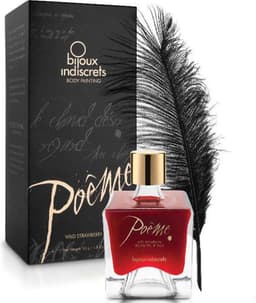 Bijoux Indiscrets Poeme Bodypaint Wilde Aardbei - 50 ml — thumbnail 7