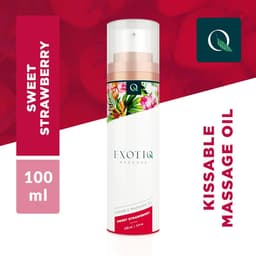 Exotiq - Massageolie - Massage Olie - Sweet Strawberry - Massageolie voor een Ontspannende Massage met Aardbeiengeur - Zijdezacht en Verzorgende Werking - 100 ml — thumbnail 11