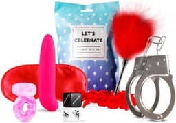 Loveboxxx - Let's Celebrate - 7 Delige Cadeauset - Geschenkset Mannen, Vrouwen en Koppels - Cadeau Man, Vrouw en Koppels - Giftset Man, Vrouw en Koppels - Erotisch - Rood — thumbnail 7