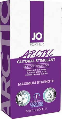 System JO - For Her Clitoral Stimulant Cooling Arctic 10 ml — thumbnail 3