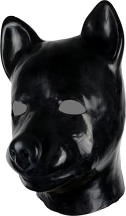 Latex Hond Masker – Realistisch BDSM voor Roleplay en Fetish - Unisex — thumbnail 2