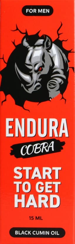 Endura Cobra Cumin Oil - Start to Get Hard - Betere Erecties — thumbnail 1