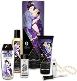 Shunga Carnal Pleasures Collectie Geschenkset - Zwart — thumbnail 11
