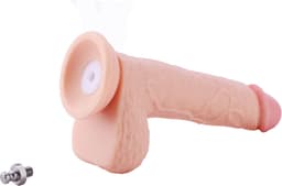 EZfunLok Flexibele Dildo voor Auxfun Plus Seksmachine 17 cm — thumbnail 16