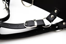 Banoch - Forced Orgasm Belt - small/large - pu leer - bondage — thumbnail 6
