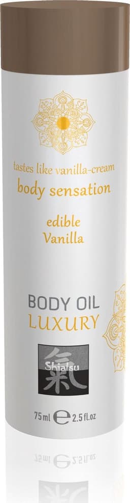 Luxe Eetbare Body Oil - Vanille — thumbnail 1