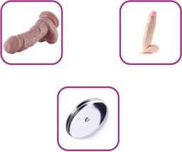 Pakket Gigolo Pro 1 Premium Smart APP Seksmachine met Mega Zuignap Dildo — thumbnail 8
