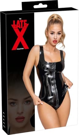 Uitdagende Body met Rits van Latex — thumbnail 4
