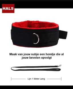 7-Delige Set BDSM Set - Handboeien - Zweep - Sekspeeltjes - Sex Toys - Zwart — thumbnail 3