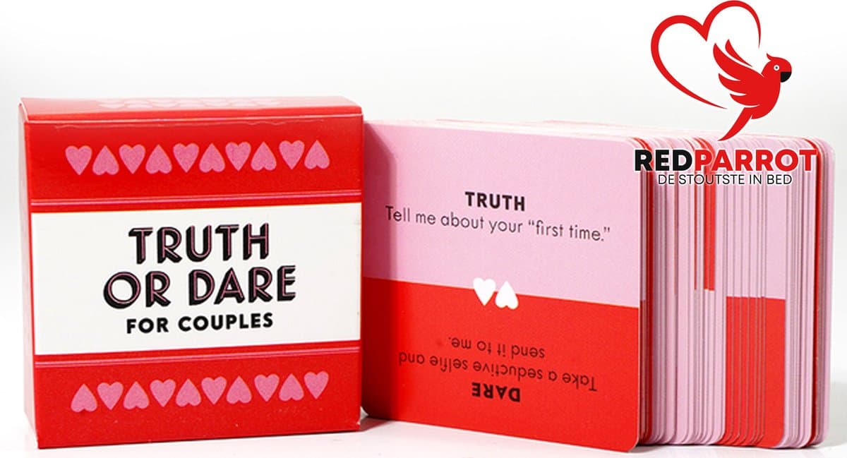 Erotisch kaartspel voor koppels - Truth or dare - Eerlijk zijn of opdracht — afbeelding 1