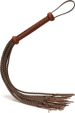 Liebe Seele - The Equestrian Leather Cat O' Nine Tails Flogger - Leren Flogger — thumbnail 12