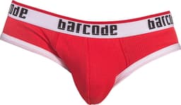 Barcode Berlin Maxime Backless Brief Red - MAAT L - Erotisch Heren Ondergoed - Slip voor Man - Sexy mannen Slip — thumbnail 1