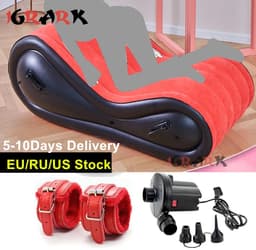 Sex Stoel - Sex Kussen - Sex Sofa - Stevig Sex Kussen - Sexmeubel - Sex Chair - Seks Stoel - Seksstoel 4 Riemen - Voor Mannen & Vrouwen - Seksspeeltjes - Seksspeeltjes Inclusief Handboeien - Bdsm Meubels — thumbnail 6