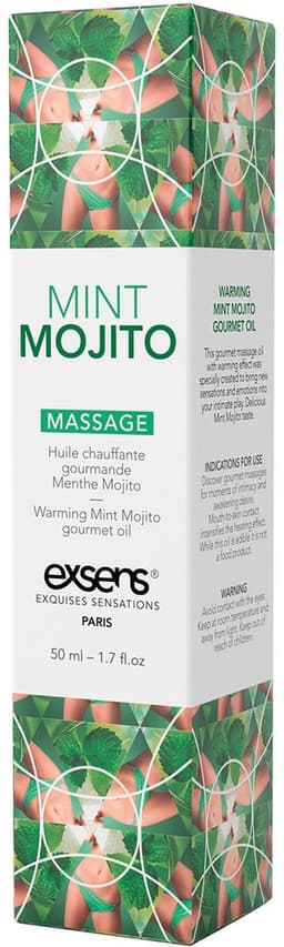 Verwarmende Massage Olie Met Smaak - Mojito — thumbnail 10