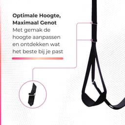 Intenz® Sex Schommel + Gratis Zweepje - Sex Swing - Love swing - Seksspeeltjes voor koppel - Seksschommel - BDSM - Sex toys — thumbnail 5