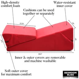 Love Cushion Set - Rood — thumbnail 2