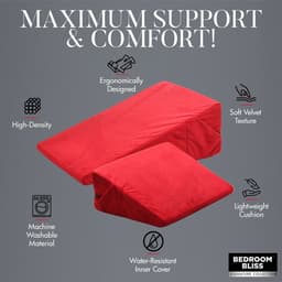 Love Cushion Set - Rood — thumbnail 4